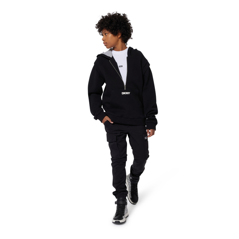 Kangaroo Pocket Hoodie DKNY 
                    UNISEX