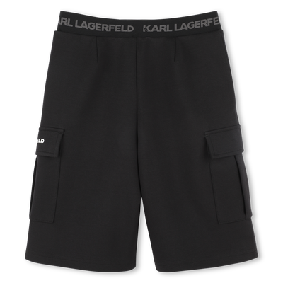 Bermuda shorts with pockets KARL LAGERFELD KIDS BOY