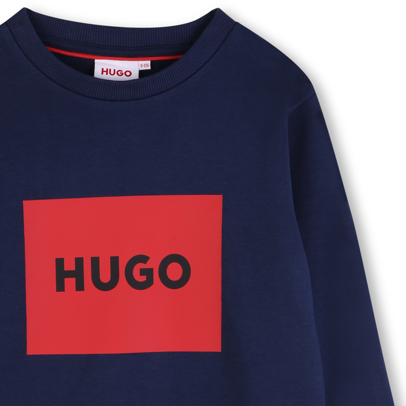 FLEECE SWEATSHIRT HUGO 
                        BOY