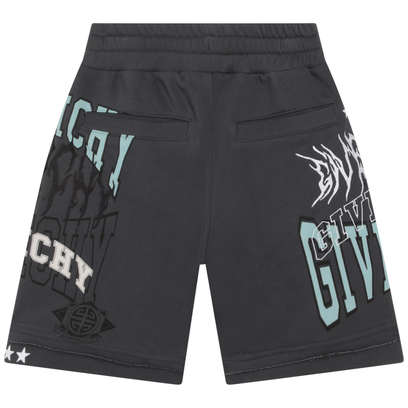 Brushed fleece Bermuda shorts GIVENCHY 
                    BOY