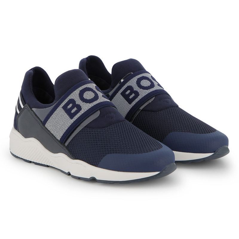 Cowhide Leather Sneakers BOSS 
                        BOY