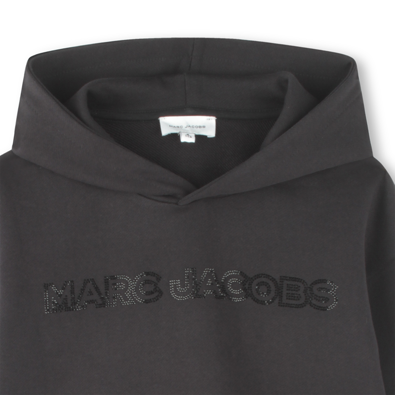 Cropped fleece sweatshirt MARC JACOBS 
                    GIRL