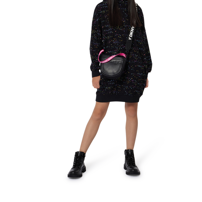 Printed Hooded Dress DKNY 
                        GIRL