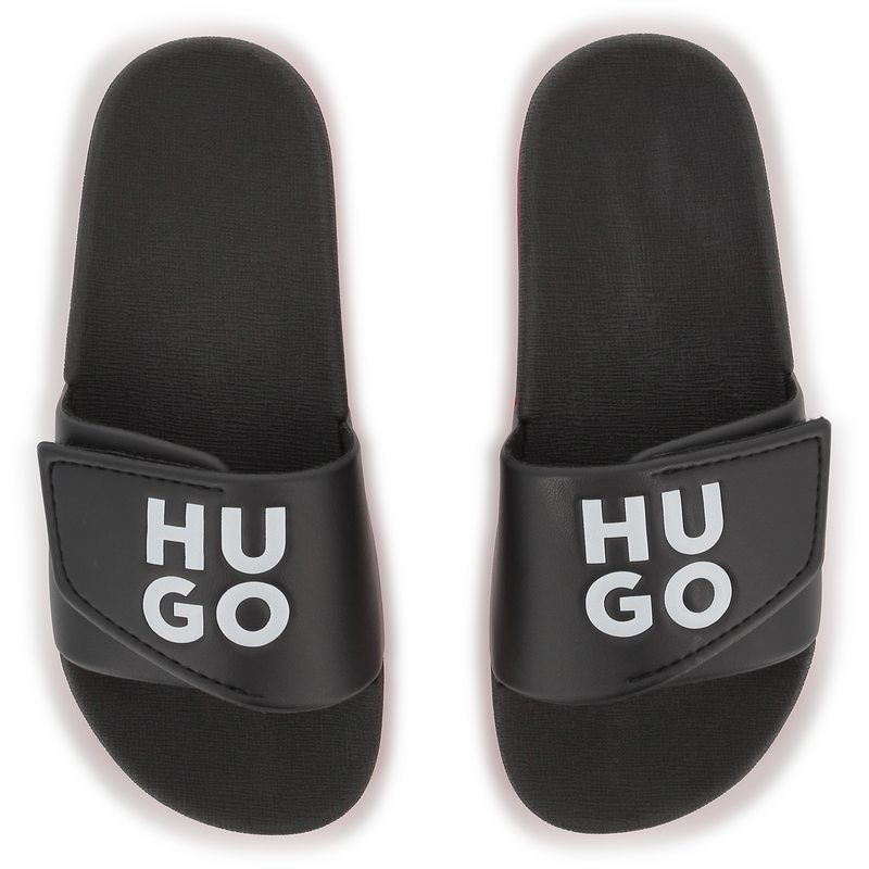 Two-tone sliders HUGO 
                        BOY