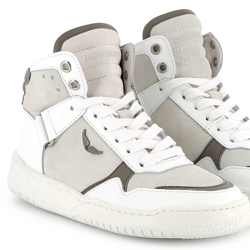 Lace-up leather sneakers ZADIG & VOLTAIRE 
                    UNISEX