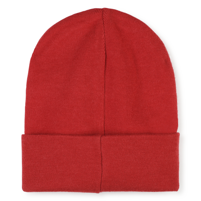 Knit Roll-Up Cuff Hat HUGO 
                    UNISEX