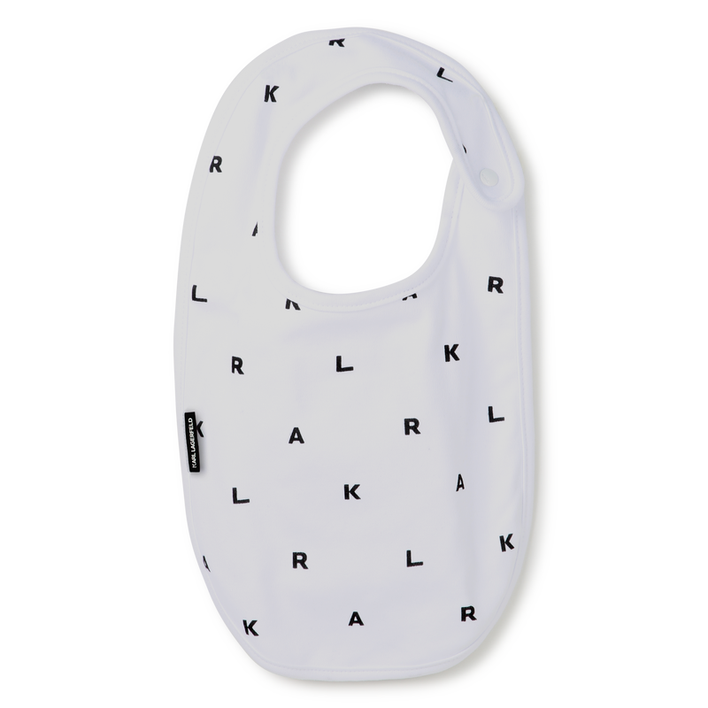 Set of 3 bibs with motifs KARL LAGERFELD KIDS 
                        UNISEX