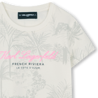 Short-Sleeved T-Shirt KARL LAGERFELD KIDS 
                    GIRL