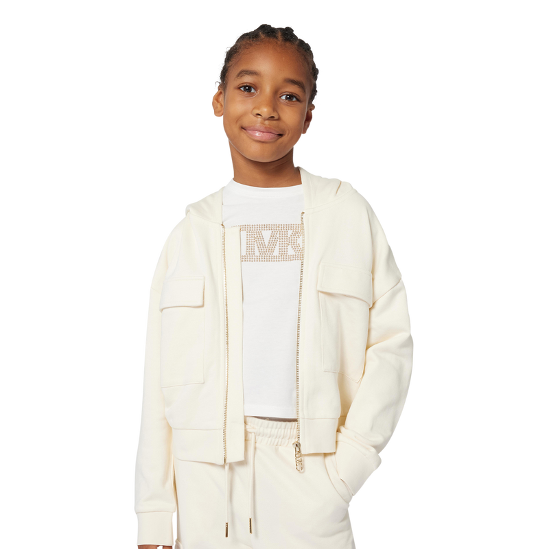 Long-sleeved jersey T-shirt MICHAEL KORS 
                    GIRL