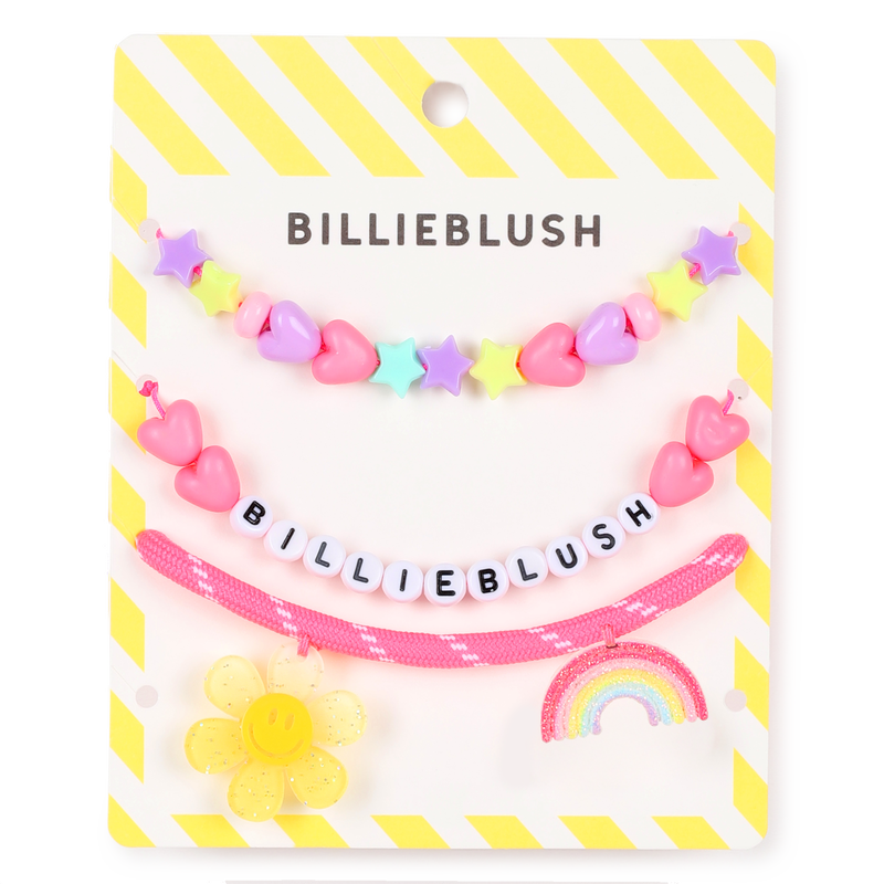 Beaded Bracelets (Set of 3) BILLIEBLUSH 
                        GIRL