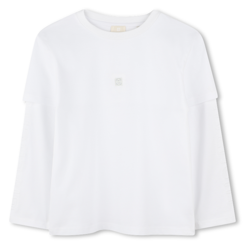 Long-sleeved cotton T-shirt GIVENCHY 
                    BOY