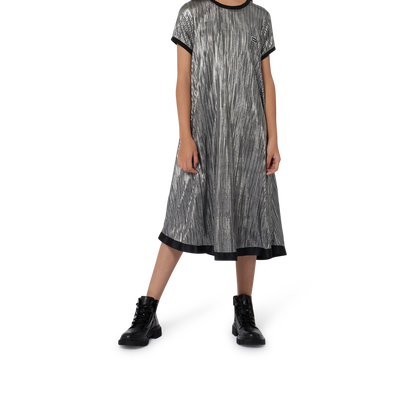 Short-Sleeved Pleated Dress DKNY GIRL