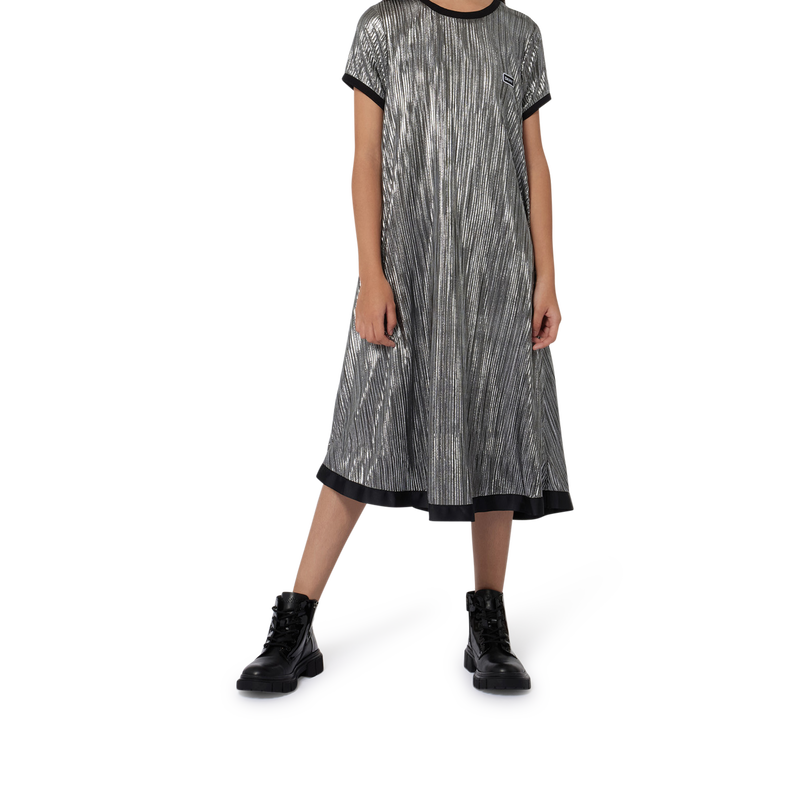 Short-Sleeved Pleated Dress DKNY 
                        GIRL