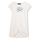 Short-Sleeved Dress KARL LAGERFELD KIDS 
                    GIRL
