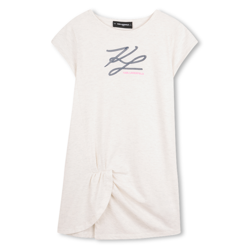Short-Sleeved Dress KARL LAGERFELD KIDS 
                        GIRL