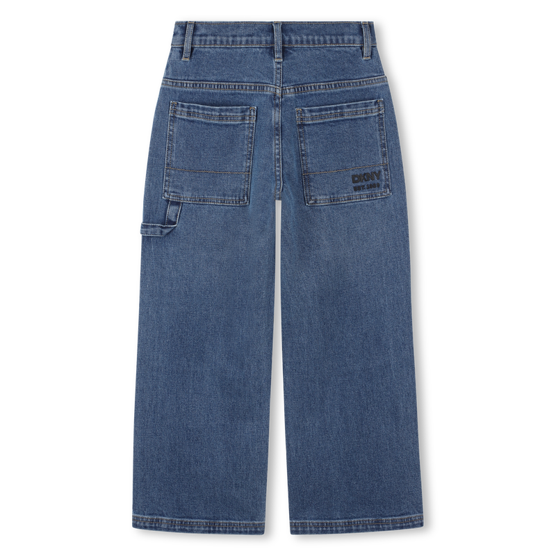Cotton denim trousers DKNY 
                        UNISEX