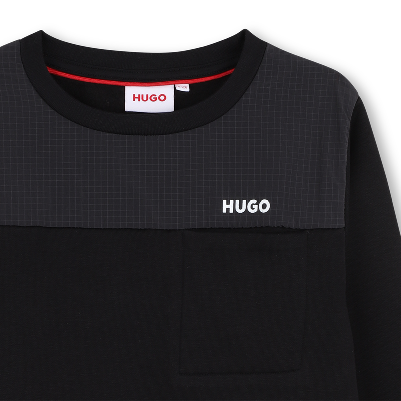 Round neck sweatshirt HUGO 
                    BOY