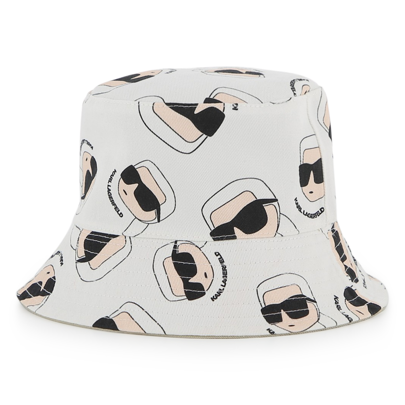 Reversible Bucket Hat KARL LAGERFELD KIDS 
                        BOY