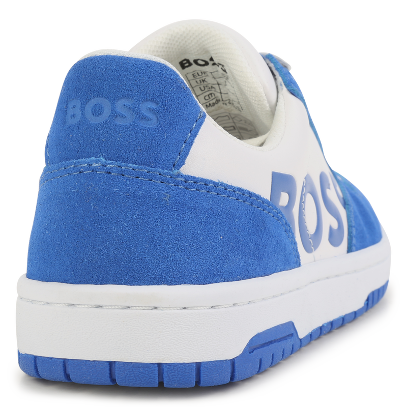 Lace-up logo sneakers