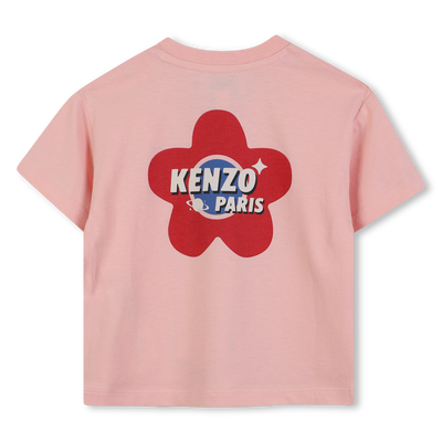 Short-sleeved T-shirt KENZO KIDS GIRL