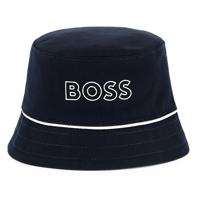 Reversible cotton bucket hat BOSS BOY