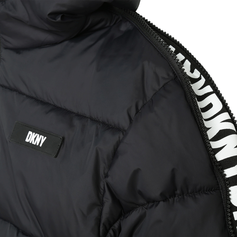 DKNY Hooded puffer jacket