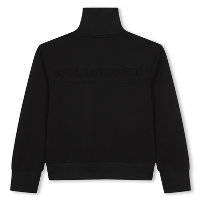 Zip-Up Sweatshirt KARL LAGERFELD KIDS BOY