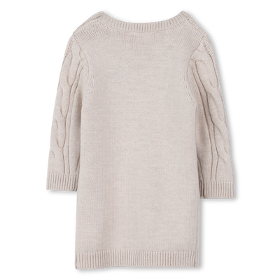 Knitted dress with cables MICHAEL KORS GIRL