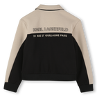 Two-tone cardigan KARL LAGERFELD KIDS 
                    BOY