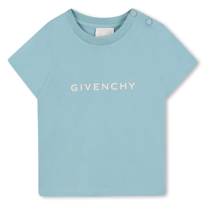 T-shirt with snap closure GIVENCHY BOY