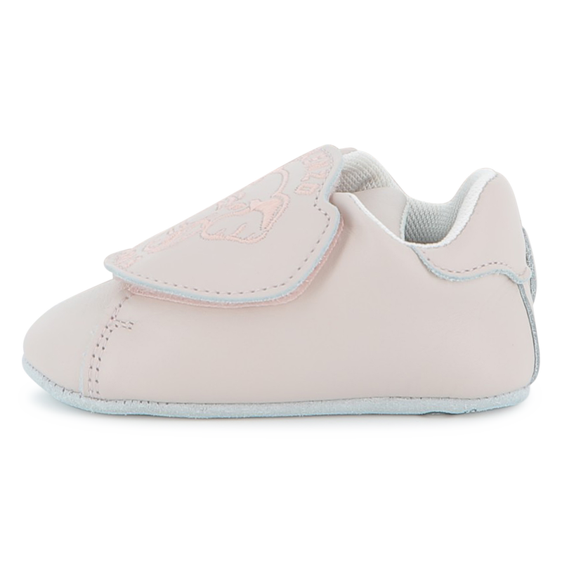 Baby booties in cowhide leather KENZO KIDS 
                    UNISEX