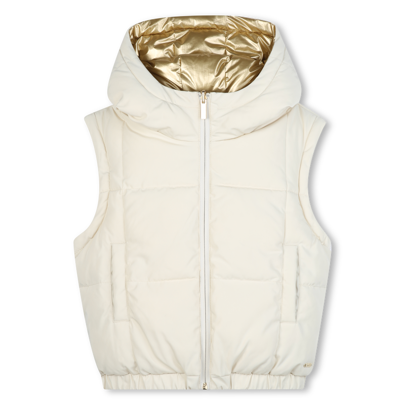 Reversible hooded down jacket BOSS 
                        GIRL