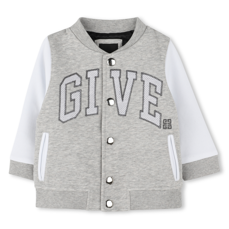 Fleece bomber jacket GIVENCHY 
                    BOY
