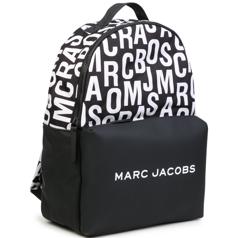 Monogram Print Backpack