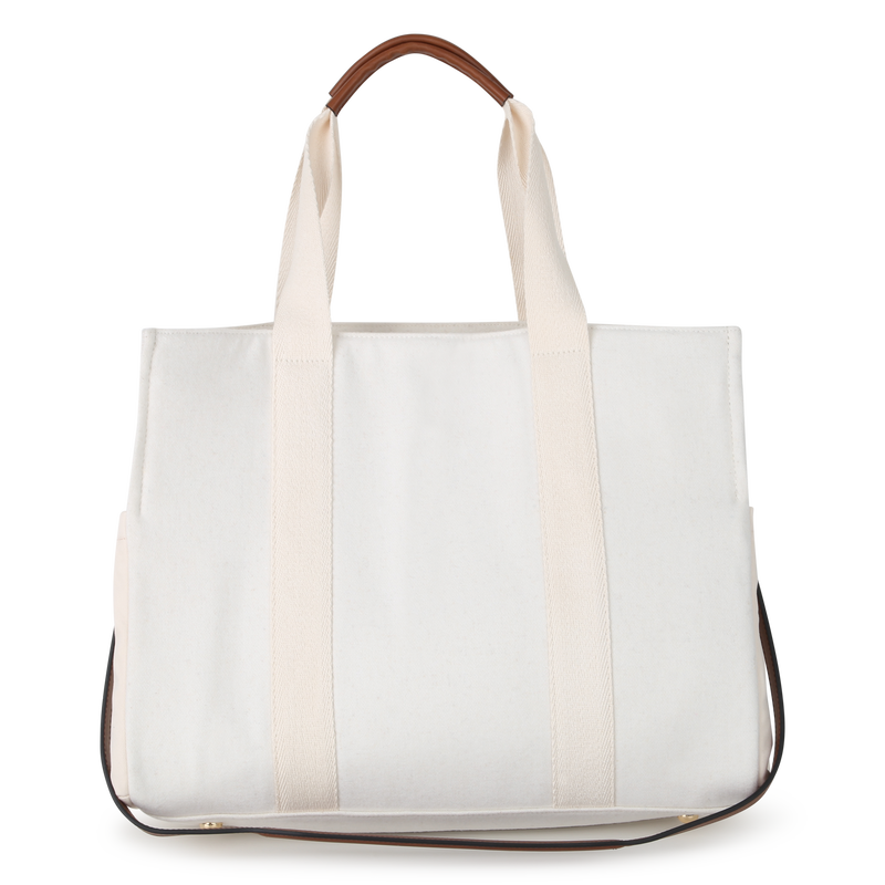 Bi-material diaper bag CHLOE 
                    GIRL