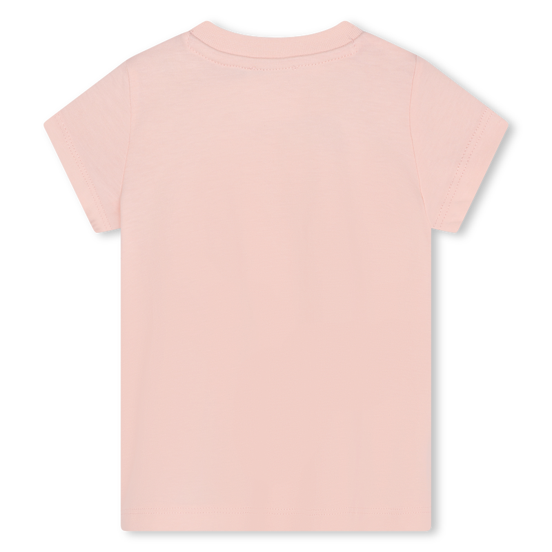Short-sleeved cotton T-shirt KENZO KIDS 
                    GIRL