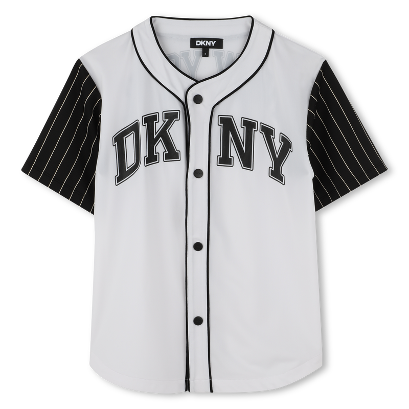 Loose-fit press-stud shirt DKNY 
                        UNISEX