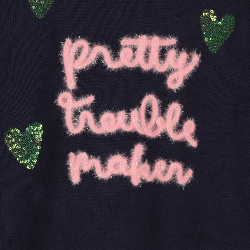 Fine knitted sweater BILLIEBLUSH 
                        GIRL