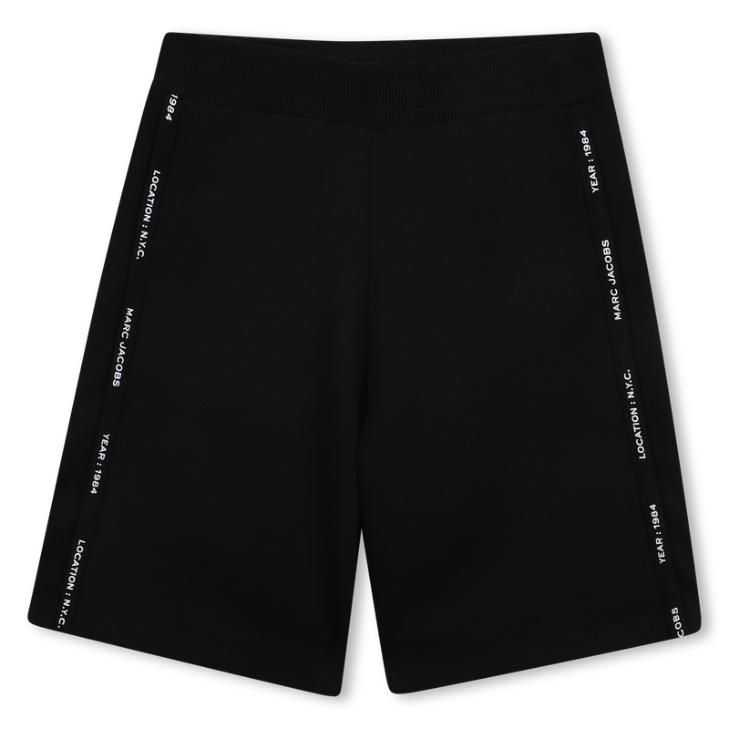 Cotton fleece shorts MARC JACOBS 
                    BOY