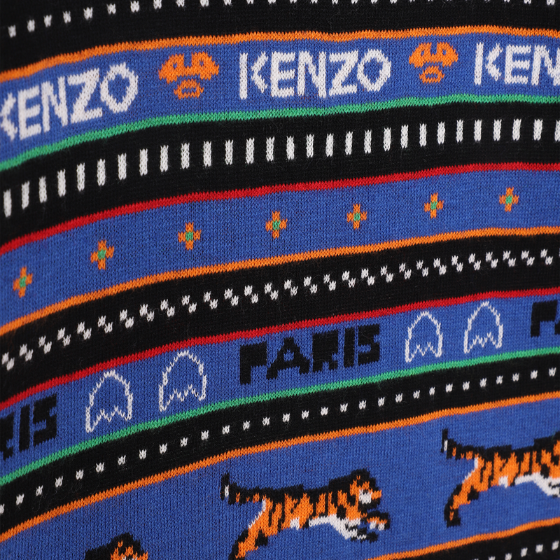 Jacquard-motif pullover KENZO KIDS 
                    BOY