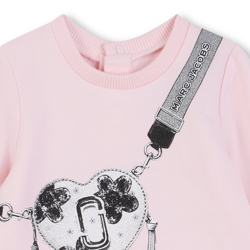 Cotton fleece dress MARC JACOBS 
                    UNISEX