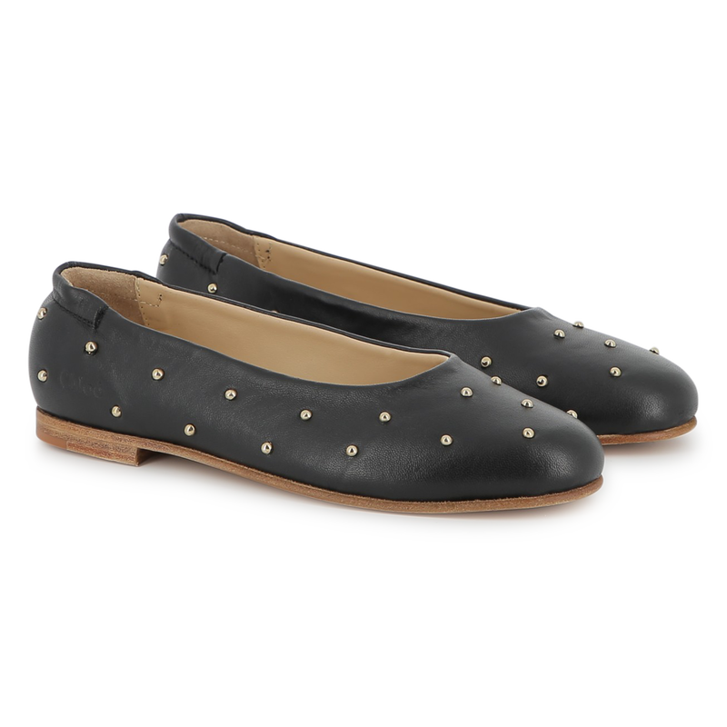 Sheepskin ballerinas CHLOE 
                    GIRL
