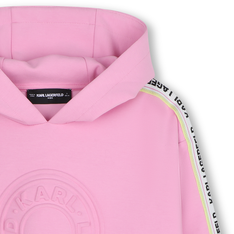 Hoodie KARL LAGERFELD KIDS 
                        GIRL