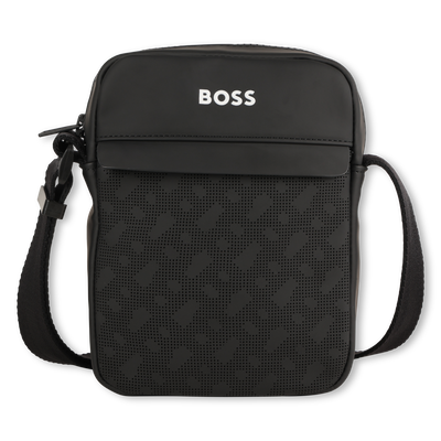 Coated textile messenger bag BOSS BOY