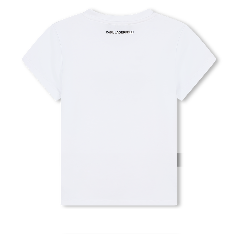 Sunglass Graphic Tee KARL LAGERFELD KIDS 
                    GIRL