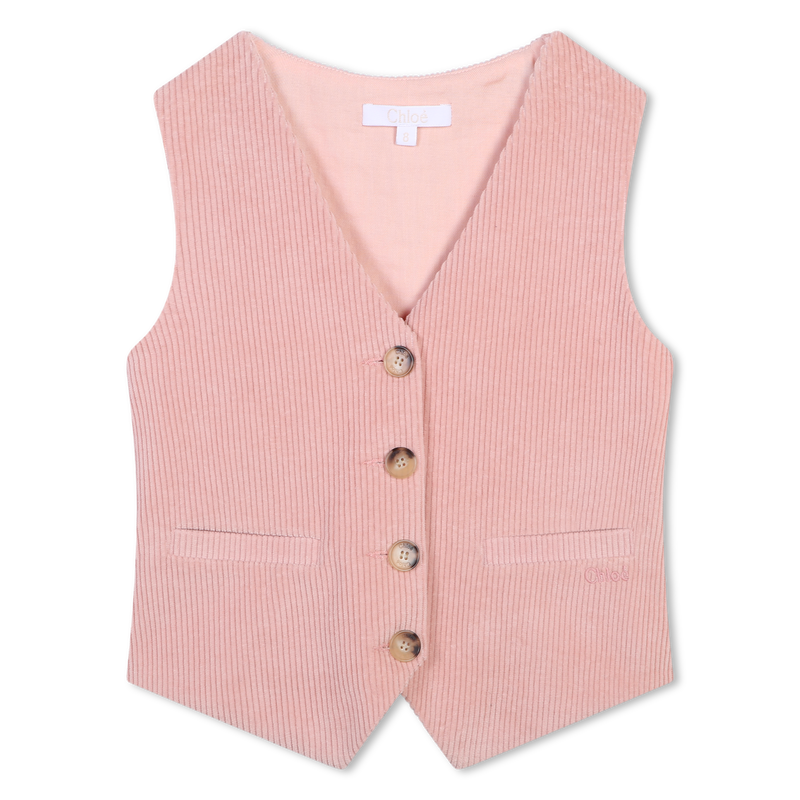 Velvet Waistcoat CHLOE 
                    GIRL
