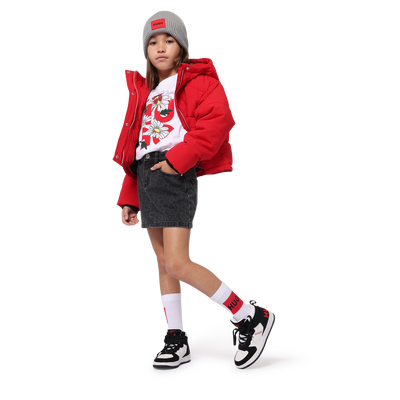 Novelty Patch T-Shirt HUGO GIRL