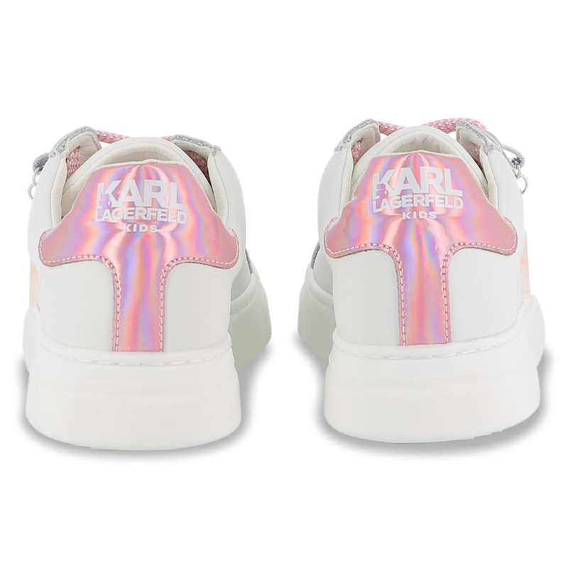 Lace-up low-top sneakers KARL LAGERFELD KIDS 
                        GIRL