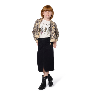 Denim midi skirt SONIA RYKIEL GIRL