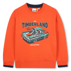 Brushed fleece sweatshirt, TIGERLILY, hi-res